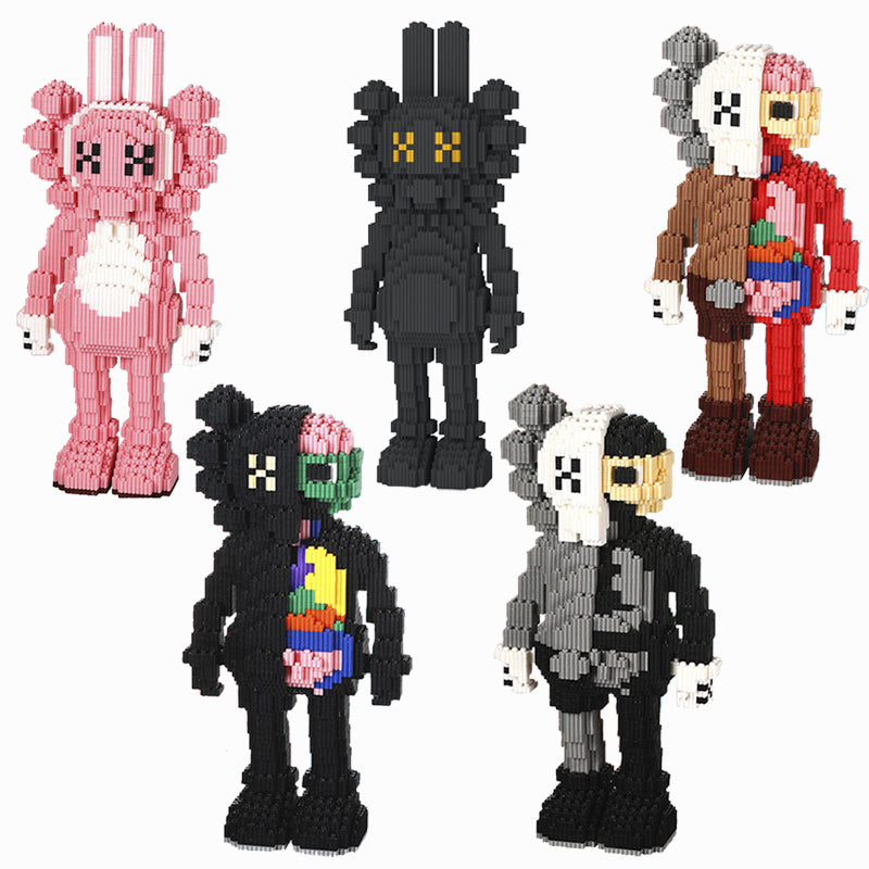 カウズ KAWS  Dissected Companion： Nanoblock  ナノブロック「360mm」0906-12
